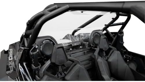 Tusk UTV Polycarb Rear Window Clear - Scratch Resistant - With Sp...