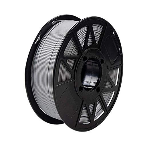 Image of Tesseract Premium PLA + 1.75mm 3D Printing Filament | Dimensional Accuracy + /- 0.03mm | Compatible with Most FDM Printers | 1 KG 3D Printer Filament - PLA Grey (Quantity 5)