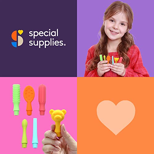 Special Supplies 6 pontas de substituição para Buzz Buddy, com estojo com zíper de viagem