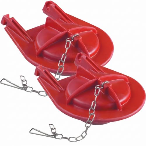 Kohler K-GP1039444 Toilet Flapper, 3-1/4 In, Red (Pack of 2) - image 1