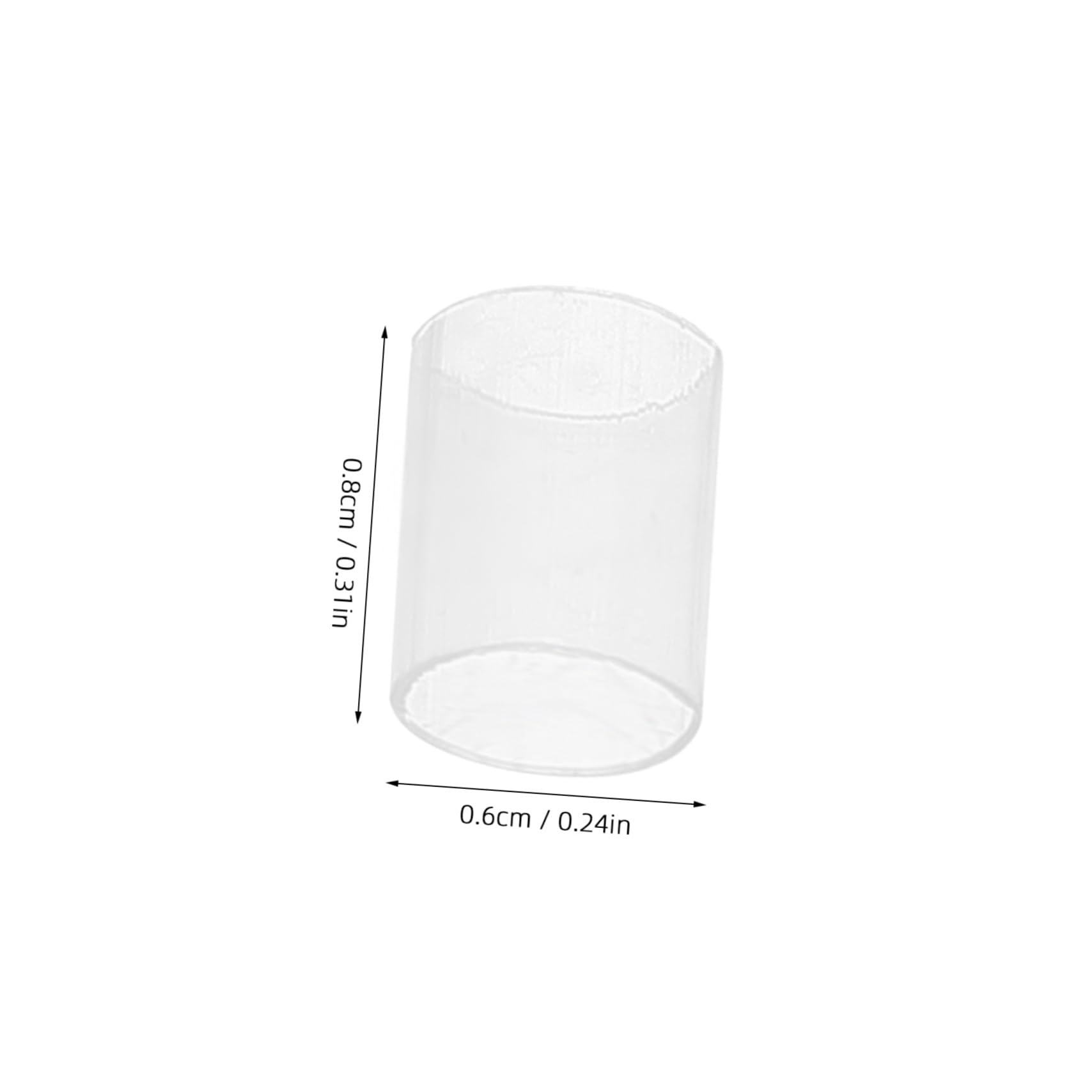 PRETYZOOM Relleno De Almohada De Tubo Transparente De PE Relleno para Almohada Decorativa Insertos De para Cojines De Oficina
