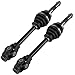 Caltric Front Right and Left Complete Cv Joint Axles Compatible with Polaris Sportsman 500 4X4 Ho 2004 A04Ch50Aa/Ac/Ae/Ag