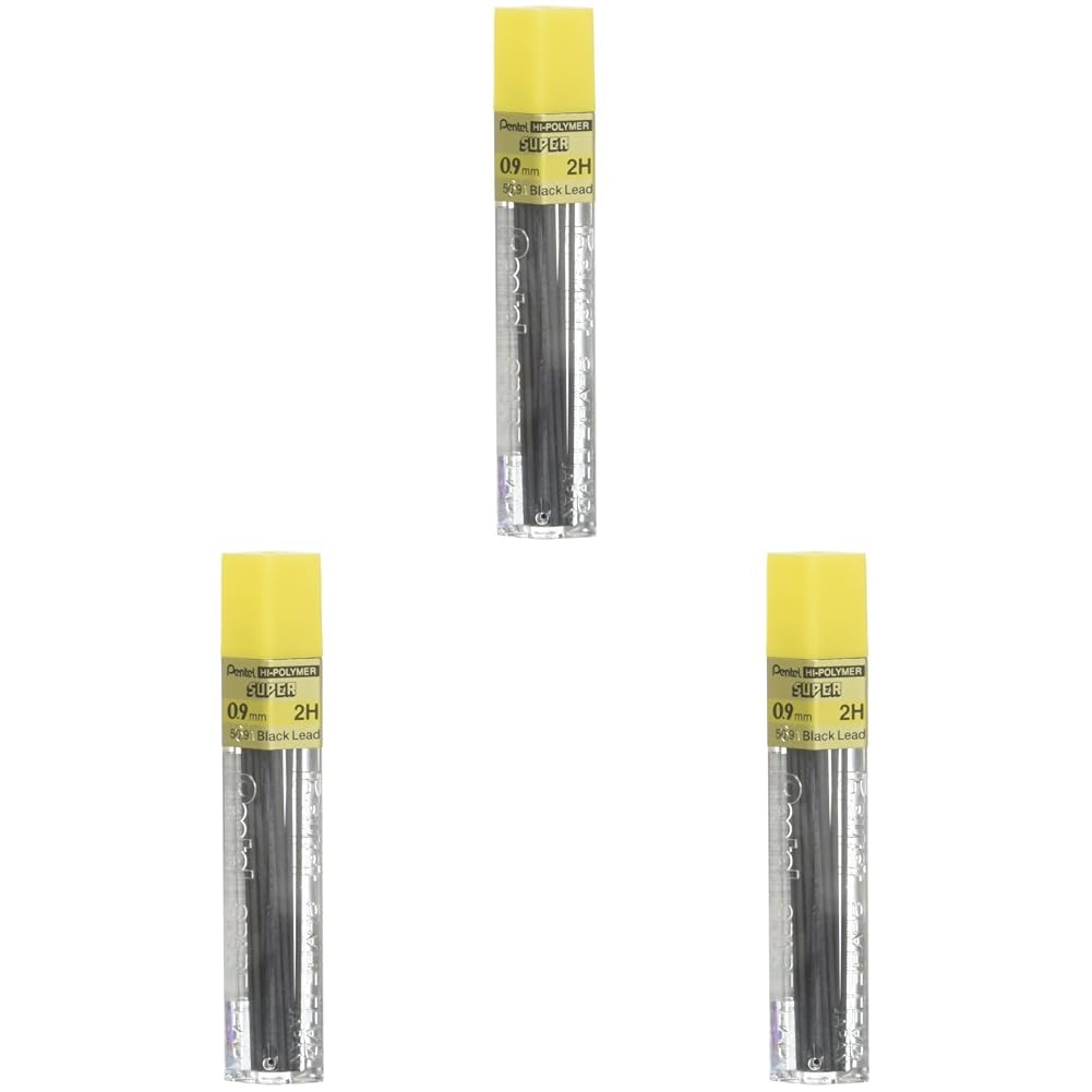 Thin Leads Tube of 12 0.9mm 2H (50-9-2H)