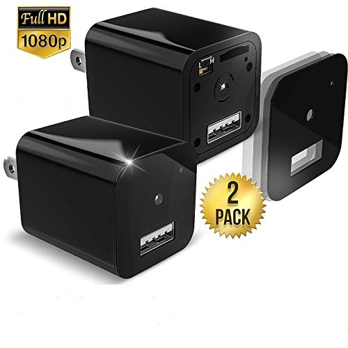 2019 Upgraded Spy Camera Charger Bundle No WiFi-Hidden Spy Phone USB Charger Camera