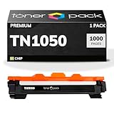 TONER PACK TN1050 Cartucho de Tóner Compatible para Brother DCP-1510 HL-1110 HL-1210W HL-1212W DCP-1510 DCP-1610W DCP-1612W MFC-1810 MFC-1910W (1 Unidad)