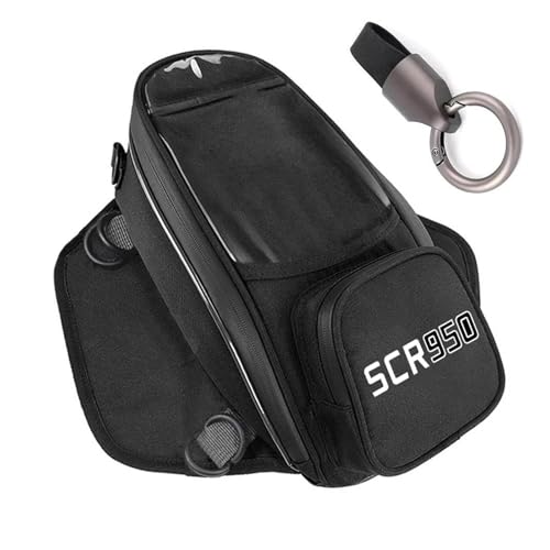 UIFCOG Motorrad Zubehör Tanktasche Für Yamaha SCR950 SCR 950 Multifunktionale Motorrad-Tanktasche(with Logo)