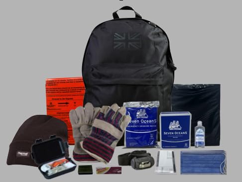 One Person Compact Bug Out Bag, 72hr Emergency Kit
