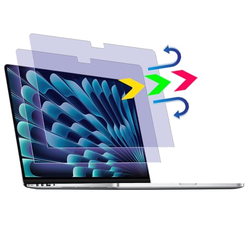 Filtre écran anti-lumière bleue MacBook Air 15 M2 pour le télétravail