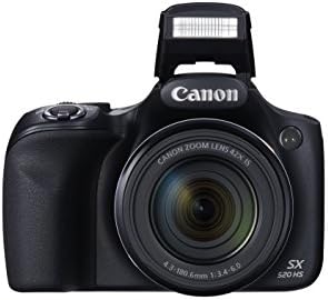 Canon PowerShot SX520 16Digital Camera with 42x Optical Image Stabilized Zoom with 3-Inch LCD (Black)