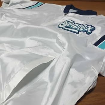 湘南シーレックス ウィンドブレーカー デサント NPBマーク 未使用 B934 Amazon.co.jp: 湘南シーレックス サイズO ホーム ビジター 球団