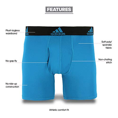 Image of adidas Men's Performance Boxer Brief Underwear (3-Pack)