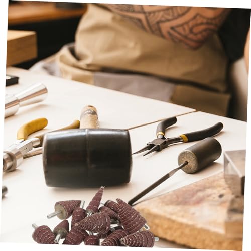 Roues à lamelles abrasives coniques pour polissage différentes surfaces