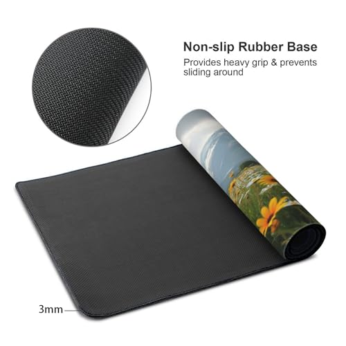 Tapis de souris de jeu grand format fini les bureaux tristes - 3
