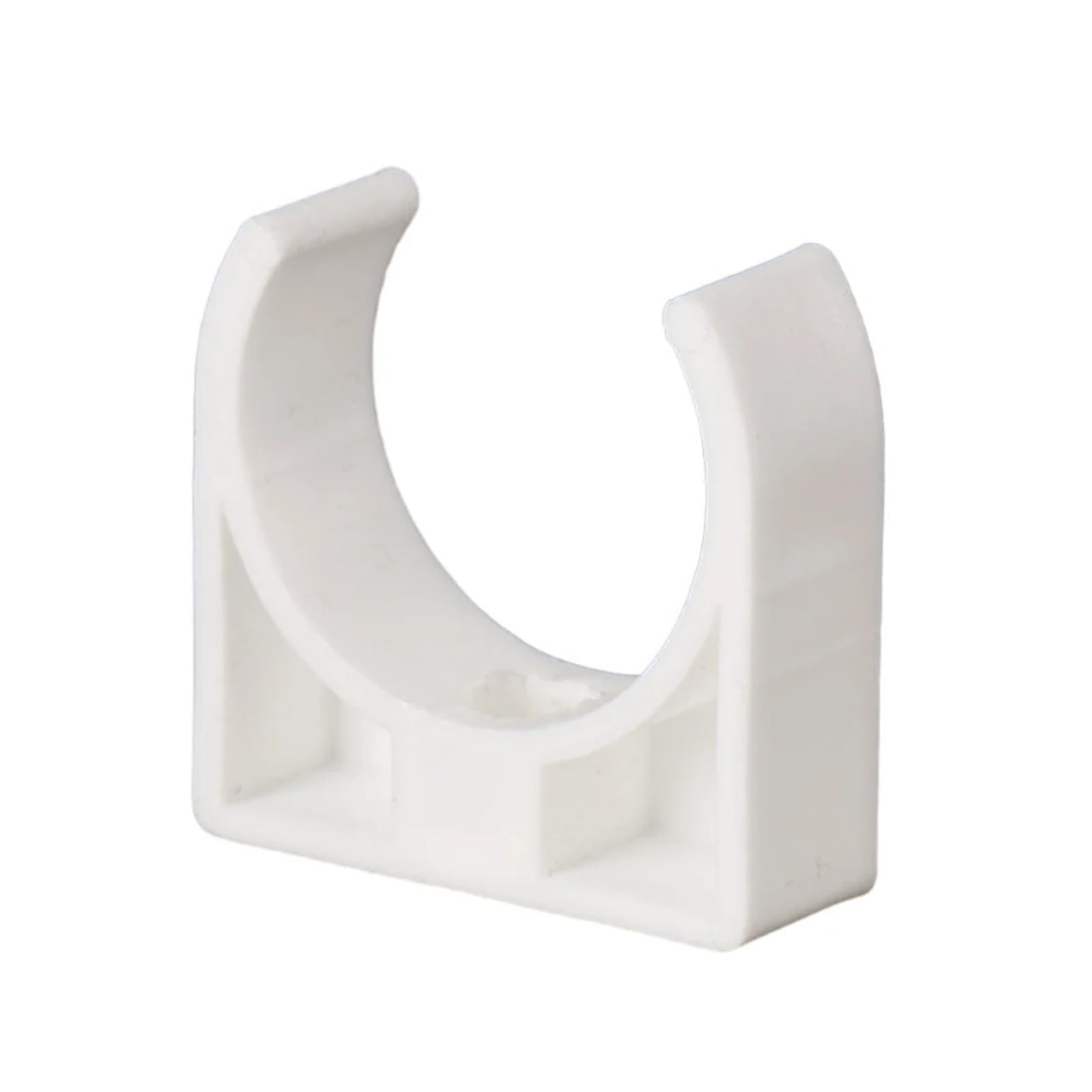 zaciski do rur, Opaski zaciskowe do rur wodnych, zestaw 100 sztuk, uchwyty hakowe z PVC, 3/4 cala, białe, 2,5 x, 0, cm
