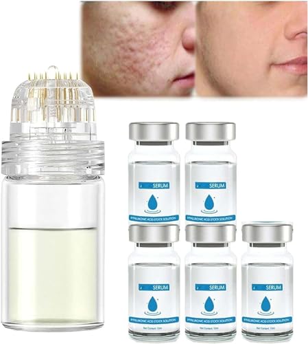 Micro Infusion System for Face,Micro Infusion System for Lips,Micro Infusion Facial System, for All Skin Types (5pcs-1 Roller)
