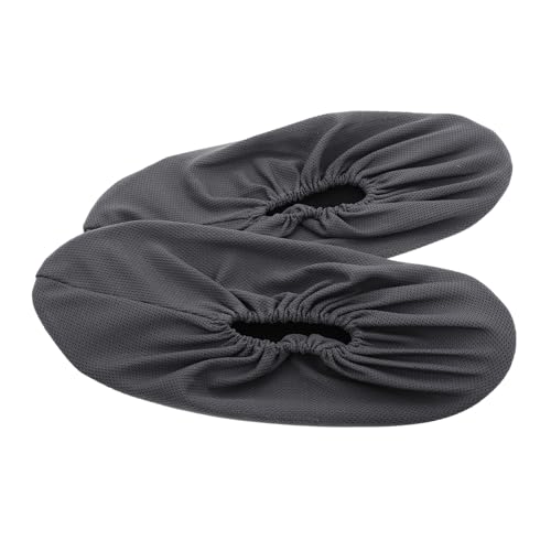 TOVINANNA Mesh Shoe Covers for Men Women Boys and Girls Non Slip Breathable Washable Wide Size Indoor Outdoor for Dust Protection Wrestling Bowling Pirate Dance