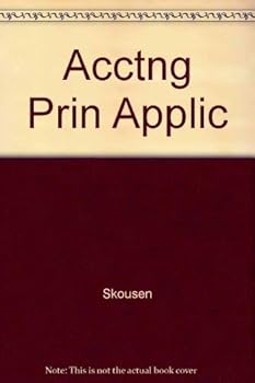Hardcover Accounting: Principles and applications Book