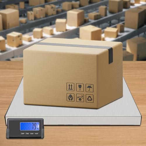 Báscula Digital de Envío de Acero Inoxidable con Display LCD miniatura 3