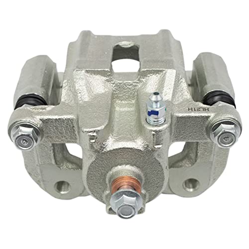 Image of TRQ Rear Left Brake Caliper w /Bracket Drivers Side