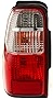 Evan-Fischer Tail Light Assembly Compatible with 2001-2002 Toyota 4Runner Driver Side