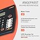 ALCATEL Temporis 580 PRO - Professionelles Festnetztelefon - Alphanumerische Anzeige - Stummtaste - Visuelle Anrufanzeige - Einstellbare Lautstärke - Rückruftaste - 10 Direktwahltasten - Schwarz