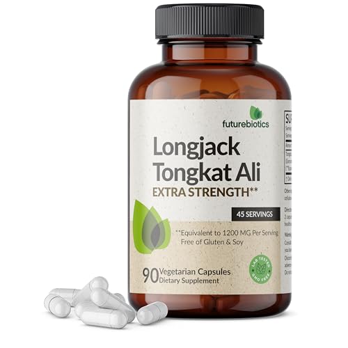 Futurebiotics Longjack Tongkat Ali Extra Strength Energy & Stamin...
