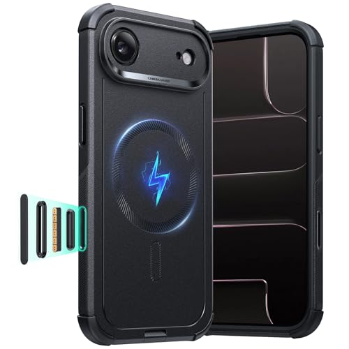 Image of ESR for iPhone Air Case, for MagSafe, Rugged, Black