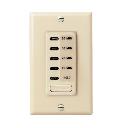 Get Discount Offer Intermatic EI210 10/20/30/60 Electronic in-Wall Countdown 1800-Watt Timer, Ivory, Minute