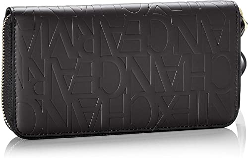 Armani Exchange Wristlet Round Zip, Bolsos para...