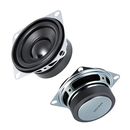 KIBBEH Full Range Speaker Kit, 1.69' 8ohm 3w for Arduino & DIY