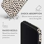 BURGA Phone Case for iPhone 16 Pro - Cute, Trendy, Aesthetic, Pattern Phone Cover, Hard Shell Protection - fits Apple iPhone 16 Pro Case for Women and Men, Polka Dots - Image 4
