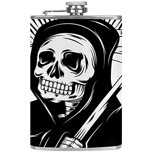 Flasque de camping faucheuse, le cadeau original pour Halloween - 2