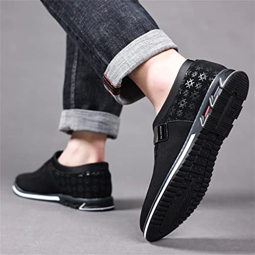Veslexth Mens Casual Shoes Business Silp-on Fashion Leather Loafers Comfort Walking Driving Luxury for Male Work Office Dress Outdoor Breathable Sneakers 7