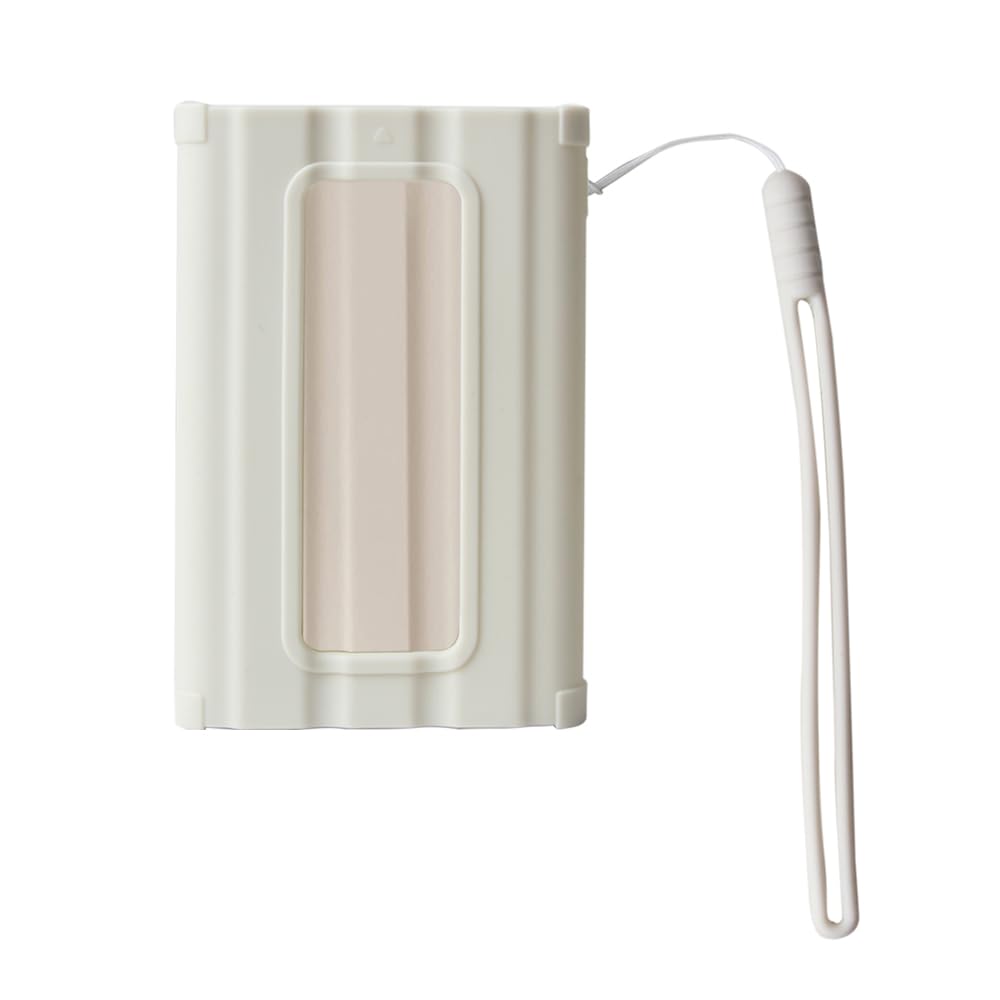 Hermitshell Silicone Carrying Case Replacement for Samsung T7 Shield 2TB / 1TB / 4TB, Portable SSD, USB 3.2 Gen2 External Solid State Drive (Beige, Silicone Case)