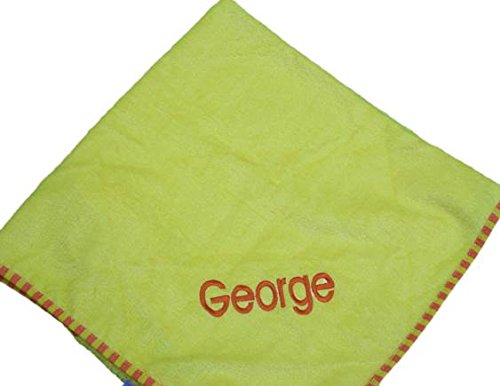 george baby hooded towel