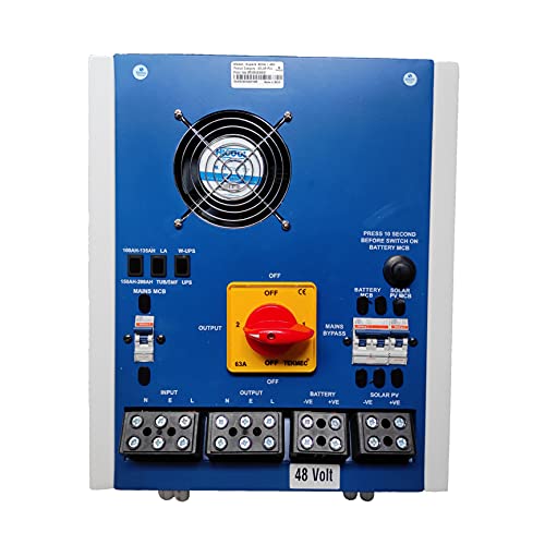 Image of Smarten Superb 4000VA /4kVA 48V 50A MPPT Solar PCU Inverter (Support 3500W Panels) Run 1.5 Ton AC