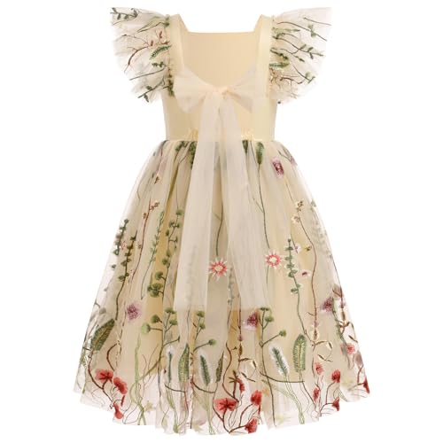 IBAKOM Flower Girl Dress