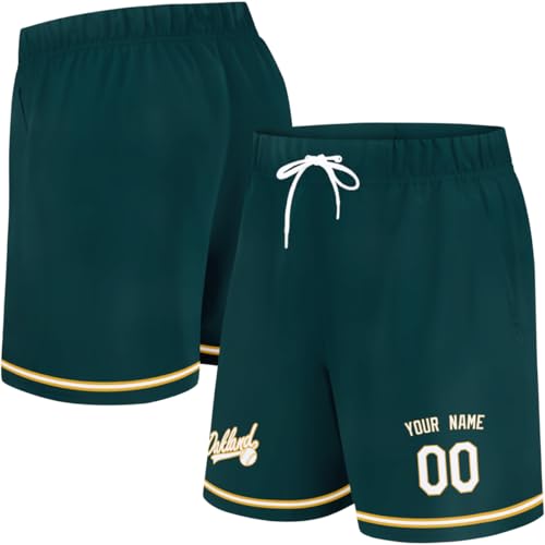 Image of ANTKING Swim Trunks Custom Name Number Beach Shorts for Men Youth Gifts