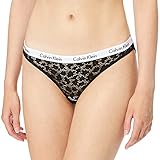 Calvin Klein Bikini Ropa Interior, Negro (, XL para Mujer