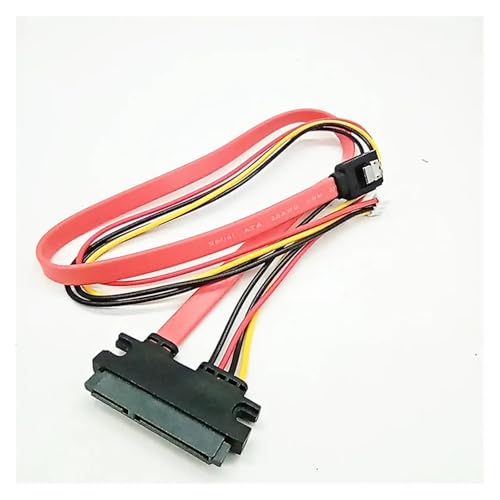Cable SATA 22P a 4P en ángulo 0.4m miniatura 3