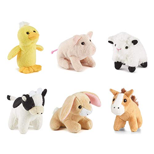Peluche en miniatura Living Nature con acabados realistas y suaves