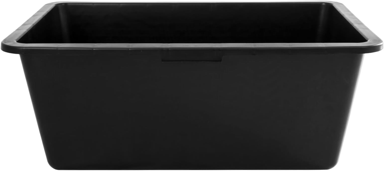 80リットル マルチタブ 長方形 高耐久 多目的バケツ - 76 x 49 x 30cm - 農業、建物、乗馬、ガーデニング、家畜、小さな池、水の機能に最適 - 掃除が簡単