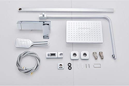Rainfall shower head pour des matins dynamiques sous la douche - 6