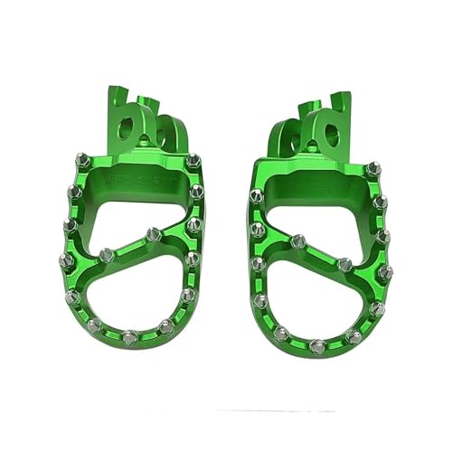 Pédales CNC pour Kawasaki KX250F KX450F Repose-Pieds Alu