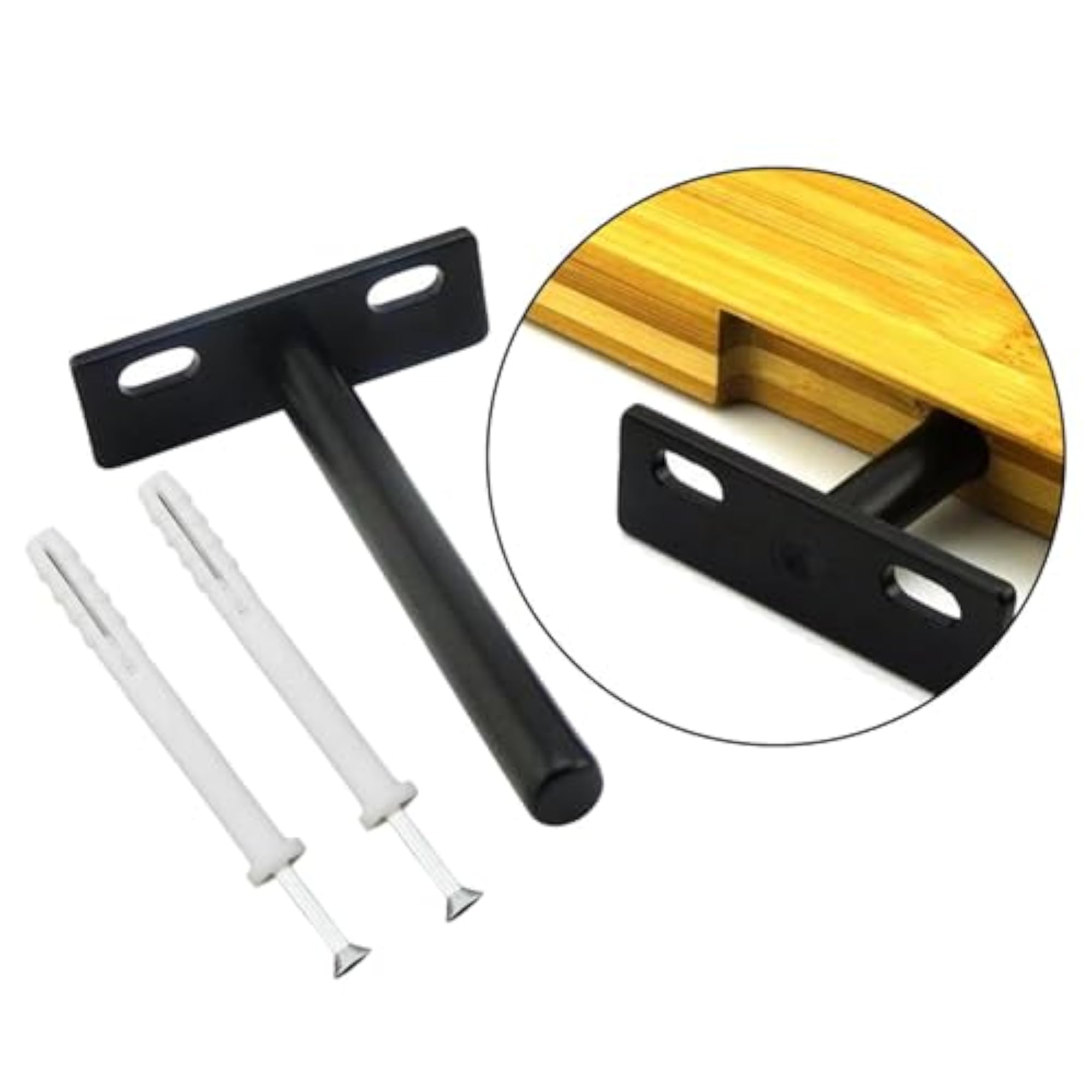 5x Floating Shelf Brackets for Wall Shelves Support