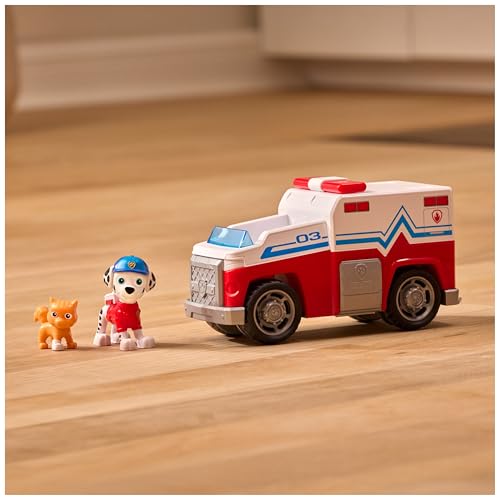 Véhicule + Figurine Paw Patrol Search & Rescue Marcus Pat'patrouille - vue 3