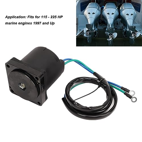 Moteur de garniture d'inclinaison électrique à haute torsion pour trim de bateau