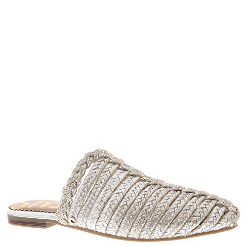 sam edelman silver mules