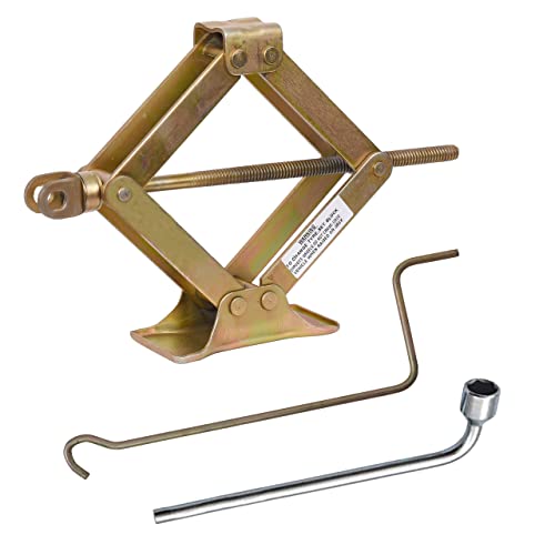 Motrika Scissor Jack for Car with 19 mm Wheel Spanner Pana for Car Floor Lift Car Jacks for Alto...