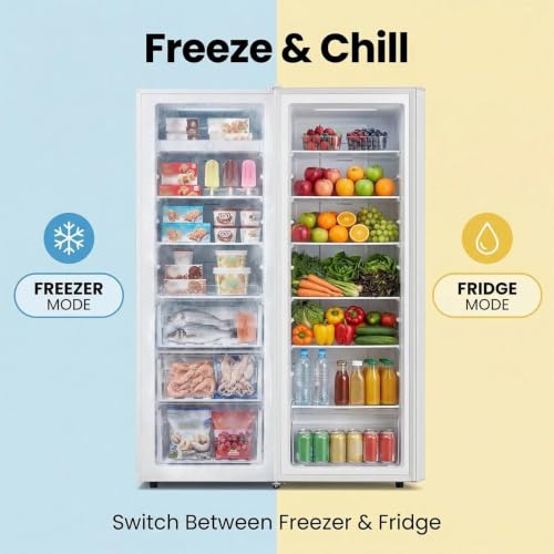 BANGSON 7.0 Cu.ft Freezer White
